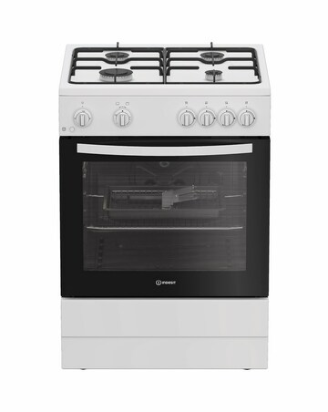 Indesit I6GGMMW/UK 60cm Gas Single - White + Installation