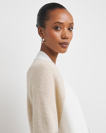 Colour Block Cardigan