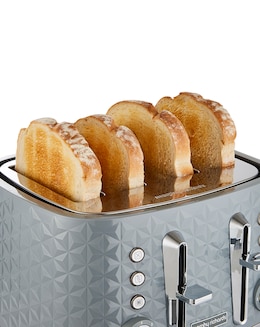 Morphy Richards Vector Grey 4-Slice Toaster