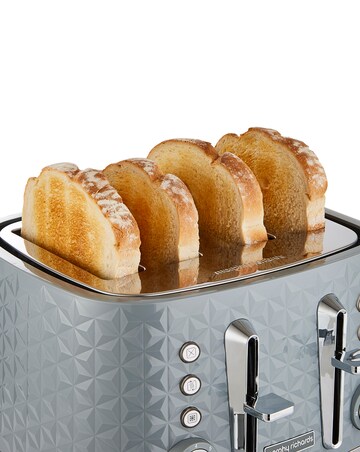 Morphy Richards Vector Grey 4-Slice Toaster