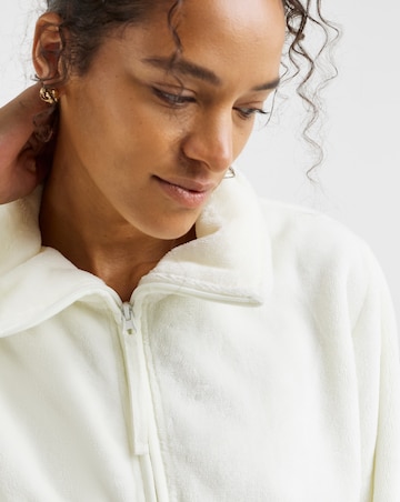 Pretty Secrets Fleece Zip Through Snuggle Top