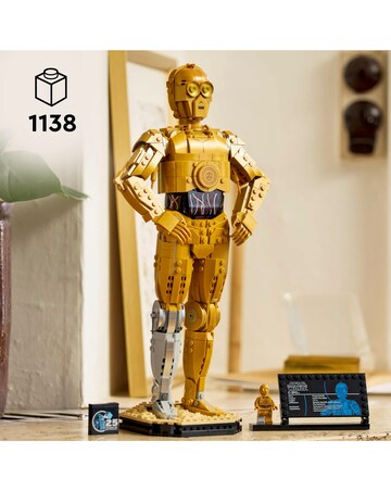 LEGO Star Wars C-3PO Buildable Droid Figure 75398