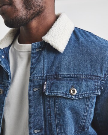 Union Borg Lined Denim Jacket