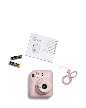 Fujifilm Instax Mini 12 Instant Camera - Blossom Pink