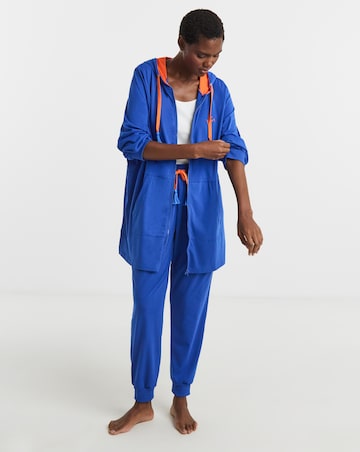 Joe Browns Longline Zip Up Lounge Hoodie