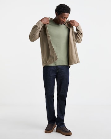 Textured Crew Neck T-Shirt