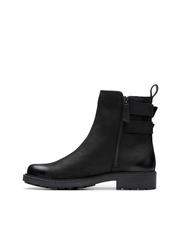 Clarks Orinoco2 Bay Buckle Chunky Leather Boot Standard Fit