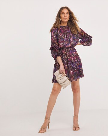 Joanna Hope Foil Print Dress