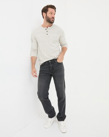 FatFace Washed Denim Jean - Black