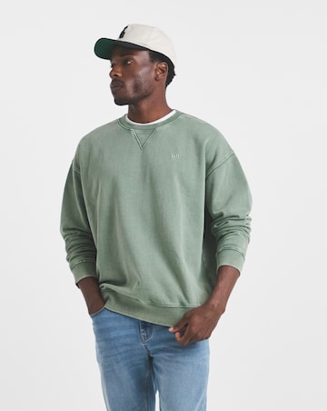 Union Garment Dyed Sweatshirt-Khaki