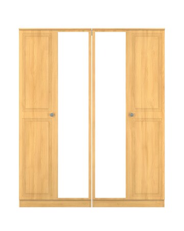 Richmond Ready Assembled 4 Door Wardrobe