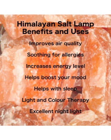 Serenity Himalayan Rock Salt Lamp 5 Sphere