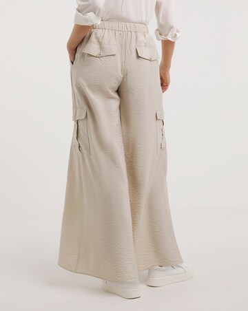 Stone Cargo Palazzo Trousers