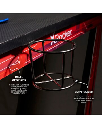 X Rocker Ocelot Gaming Desk
