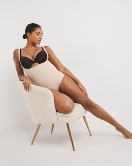 Miraclesuit Tummy Tuck Firm Control Wear Your Own Bra Bodybriefer Beige