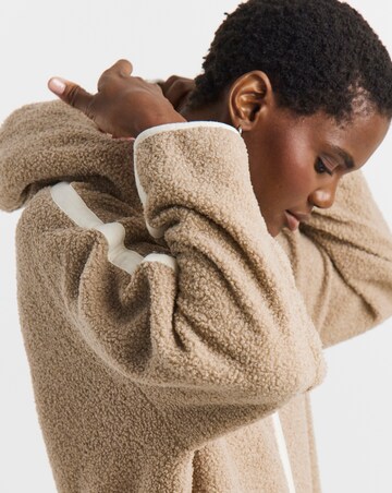 Pretty Secrets Zip Through Fleece Lounge Cardigan