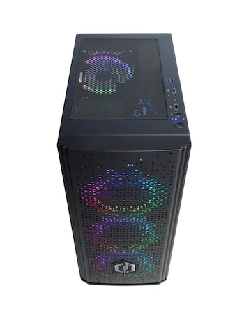 CyberPowerPC Blaze Gaming PC - AMD Ryzen 5 5500 RTX 5060 16GB RAM 1TB NVMe SSD
