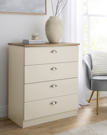 Brooke Ready Assmebled 4 Drawer Chest