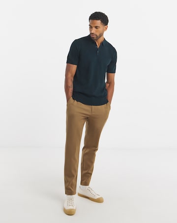 Value Knitted Short Sleeve Polo