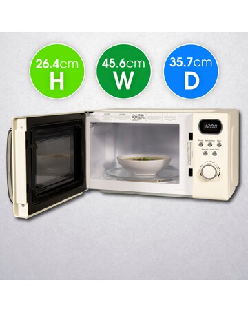 Abode AMD2004C 20L Digital Microwave - Cream