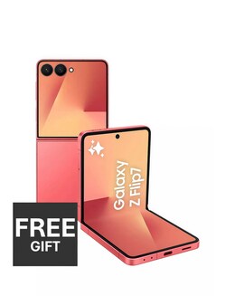 Samsung Galaxy Z Flip7 512GB 5G - Coral Red - Galaxy AI