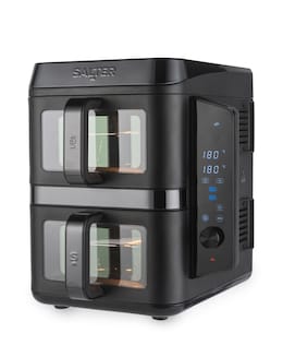 Salter EK6534 Verticook View Dual Basket Air Fryer with Viewing Windows