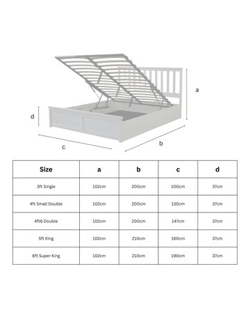 Aspire Atlantic Ottoman Bed