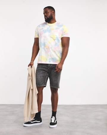 Tie Dye Crew Neck T-Shirt Long
