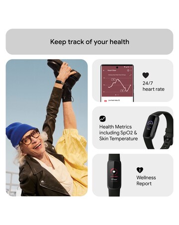 Fitbit Inspire 3 Fitness Tracker - Midnight Zen