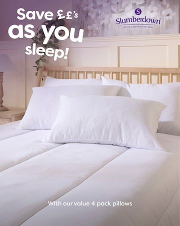 Slumberdown Super Support Pack of 2 Pillows