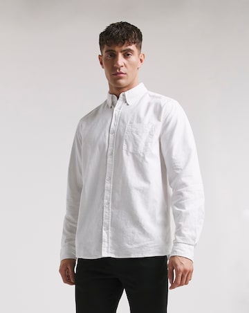 Long Sleeve Oxford Shirt Long