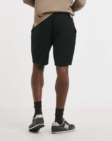 Linen Blend Elasticated Drawcord Short