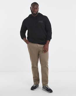 Jack &amp; Jones Corp Logo Hoodie - Black