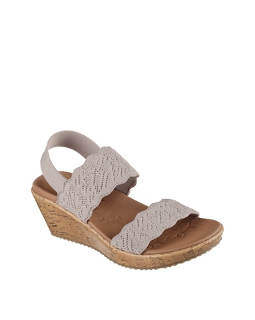 Skechers Beverlee Wedge Sandals Standard Fit