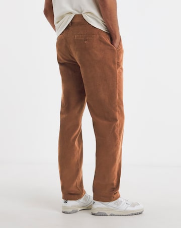 Cord Cotton Stretch Straight Fit Chino