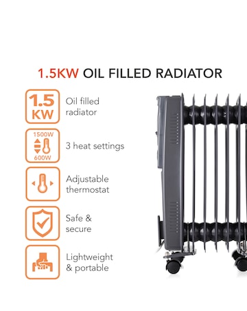 Warmlite Oil Filled Radiator