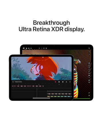 Apple iPad Pro (M4, 2024) 13inch Ultra Retina XDR Wi-Fi 256GB - Space Black