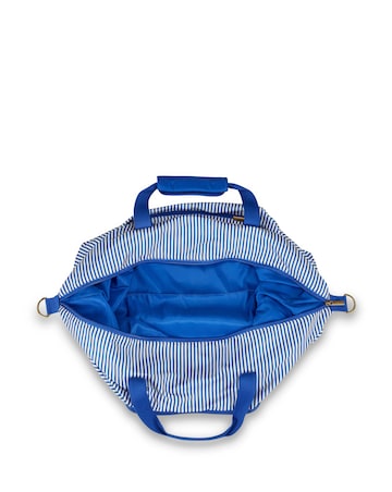 Joules Packaway Duffle Bag - Ticking Stripe