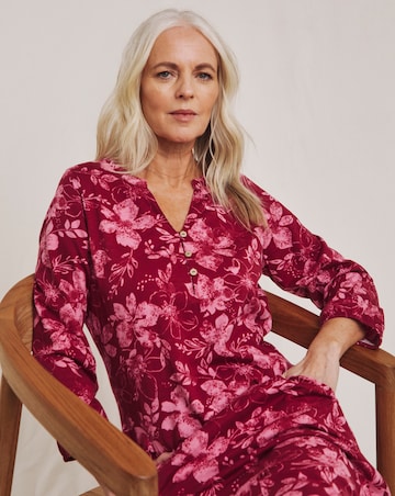Julipa Pure Cotton Jersey Shift Dress