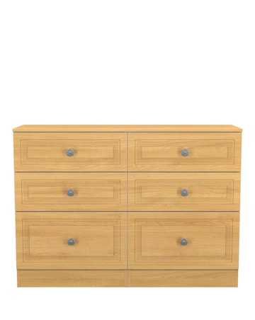 Richmond Ready Assembled 6 Drawer Chest