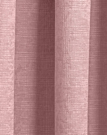 Matrix Light Filtering Textured Embossed Pencil Pleat Thermal Curtain