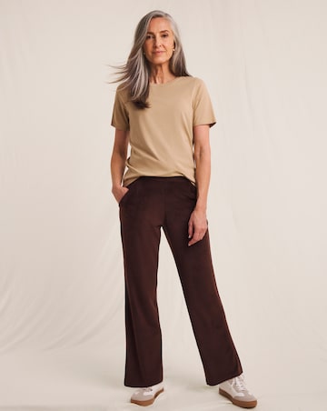 Julipa Jersey Cord Pull On Trouser