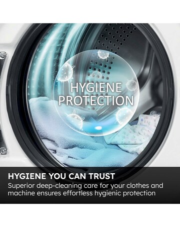 Haier X5 HW100-BP14357GUUK 10kg WiFi Washer 1400rpm Graphite Install