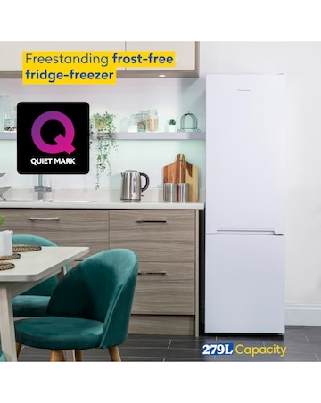 Russell Hobbs RH180FFFF551E1W Frost-Free Fridge Freezer - White