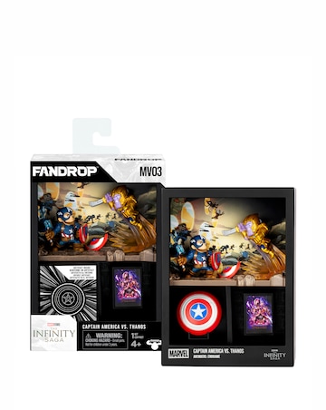 FanDrop Marvel Captain America vs Thanos Figures