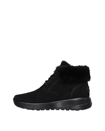 Skechers On the Go Lush Lace Up Boots Wide Fit