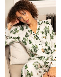 Cyberjammies Fern Pyjama Top Alpine Print
