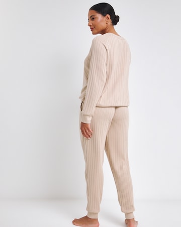 Figleaves Soft Rib Lounge Set