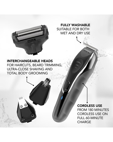 Wahl 10 in 1 Aqua Blade Multigroomer Set