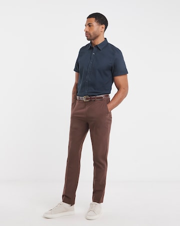 Short Sleeve Oxford Shirt Regular Fit